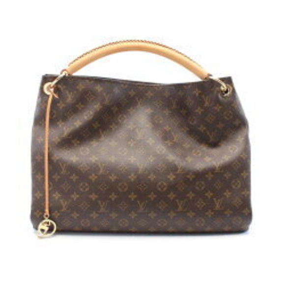 Louis Vuitton Artsy GM Shoulder Bag Leather Monogram Brown - Picture 1 of 7